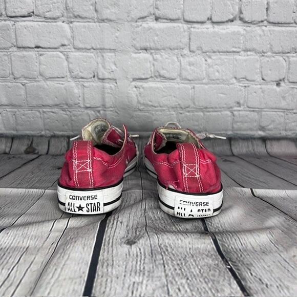 Converse Women's All Star Chuck Taylor Shoreline Low Red Slip On Shoes Size 9 - Picture 3 of 6